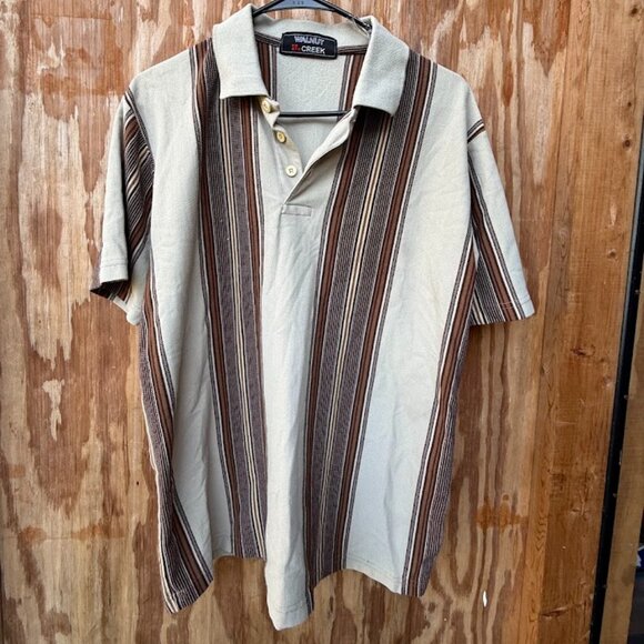 Walnut Creek Striped Polo (Size L) - Picture 1 of 3